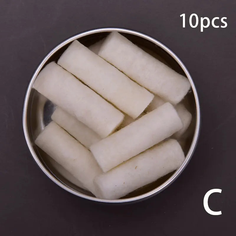 Camping Paraffin Swab Survival Fire Starting Rope Kit