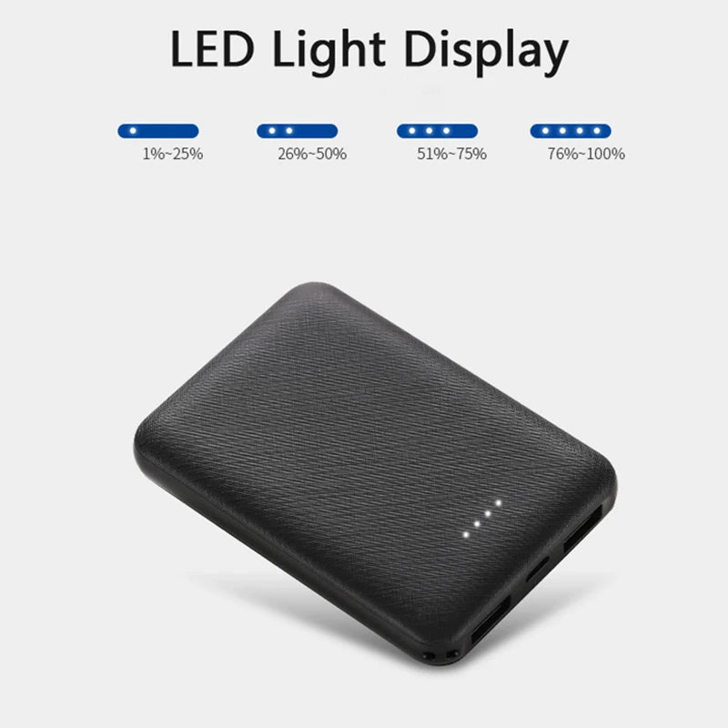 Mini Power Bank Portable Charger