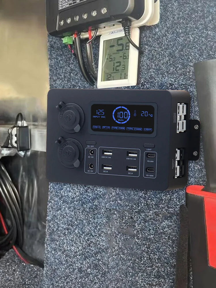 Portable Power Box for RVs, SUVs, Boats