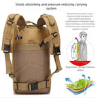 Outdoor hiking backpack, wilderness exploration camping backpack