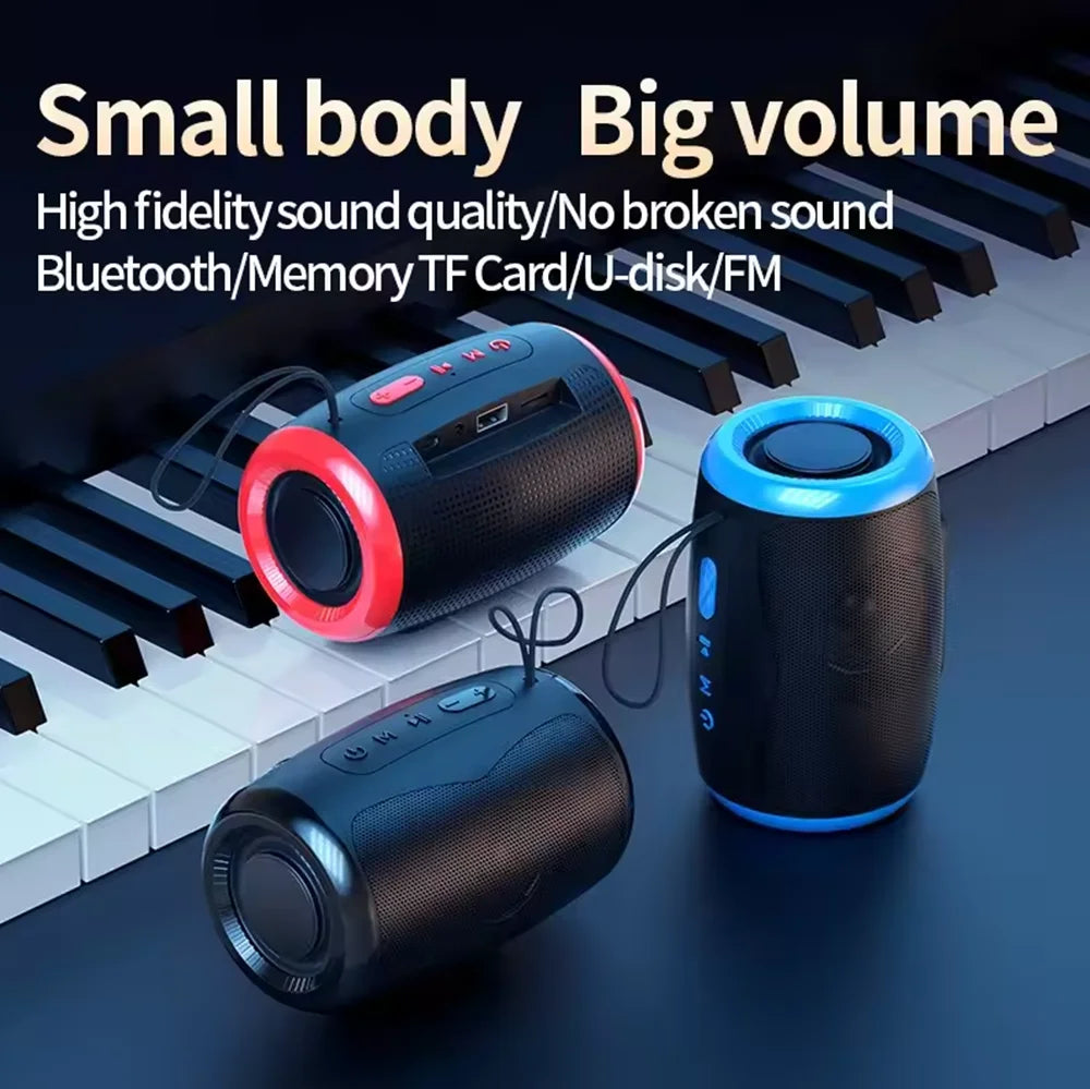 Portable Bluetooth Speaker Outdoor Waterproof Wireless