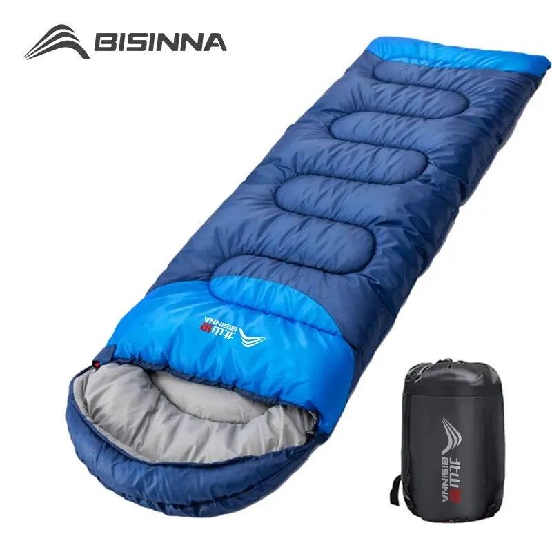 BISINNA Camping Sleeping Bag Ultralight Waterproof Winter Warm Envelope Backpacking