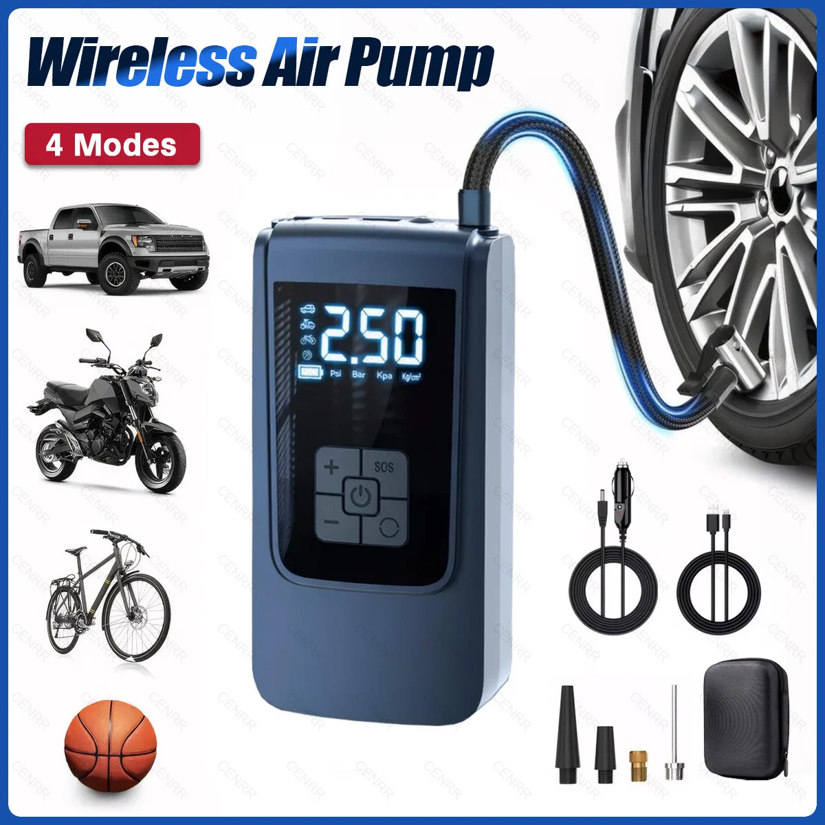 Portable Wireless Air Pump Compressor