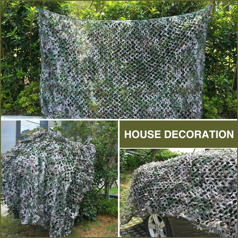 Camo Netting Camouflage Net Bulk Roll Sunshade Mesh