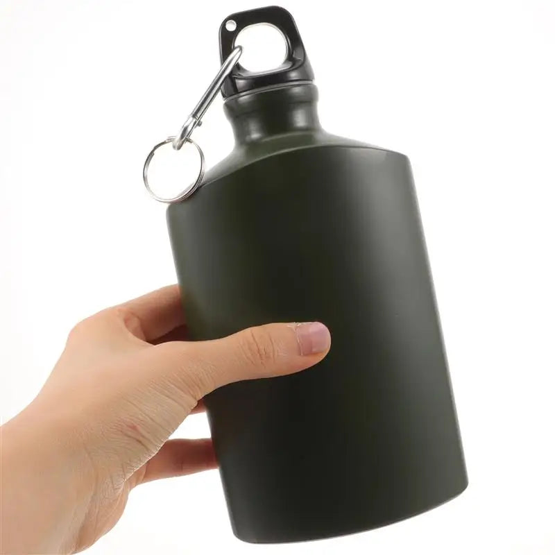 Portable Canteen Bottle Camping Travel Flask Aluminum Alloy