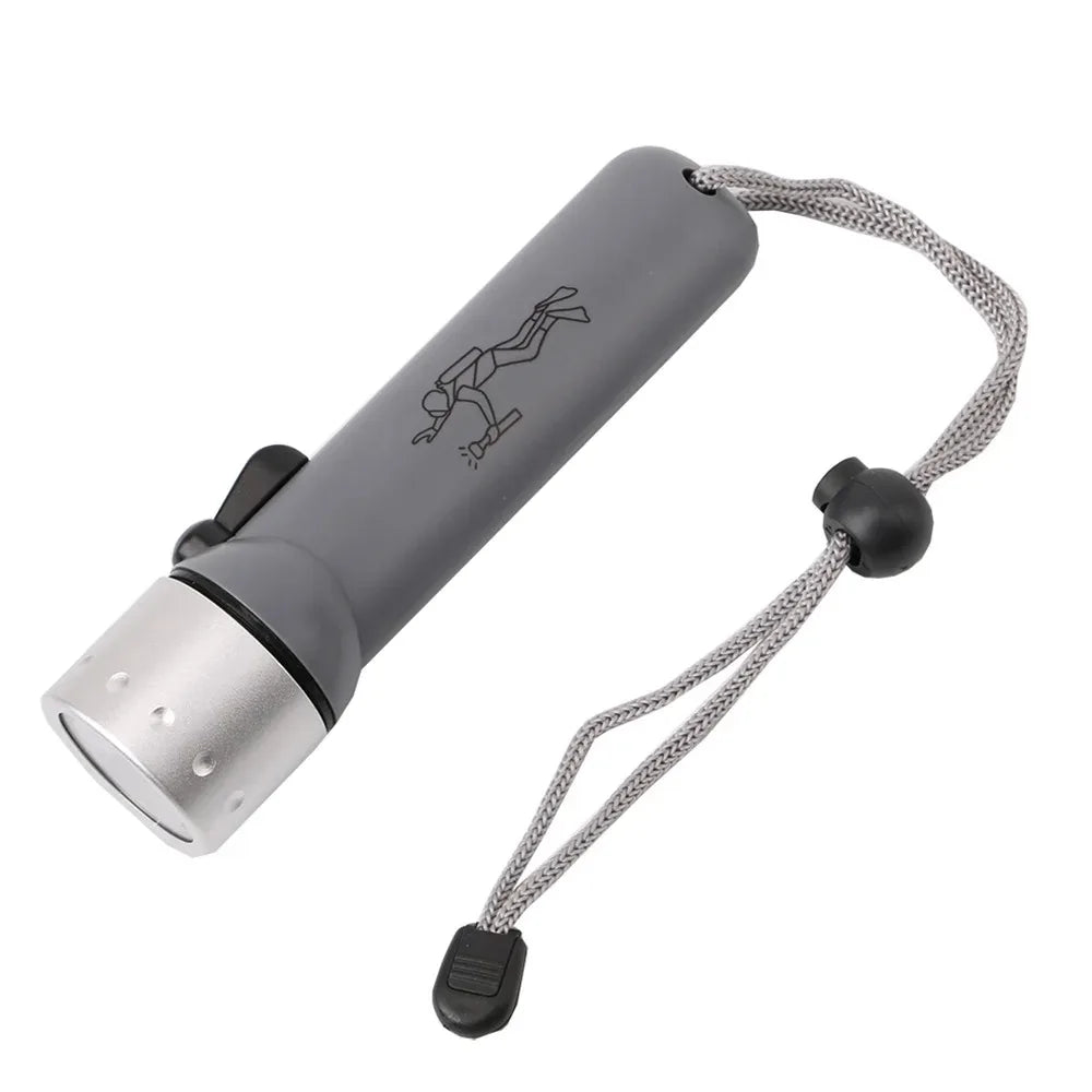 Powerful Super Bright Flashlight Diving Hunting High Lumen LED Camping Light Waterproof