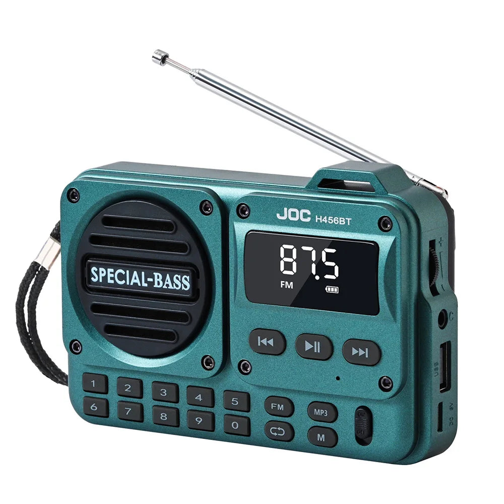 Outdoor Wireless Bluetooth Speakers with FM Radio ,USB TF Card Speaker,MP3 Player