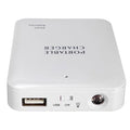 Portable USB Power Bank Charger Battery External Packing Box-Battery (4 x AA)