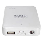 Portable USB Power Bank Charger Battery External Packing Box-Battery (4 x AA)