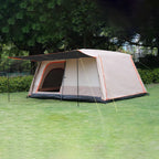 Manufacturer customizes all-inclusive tents, two bedrooms and three halls, outdoor camping double-layer waterproof tents,