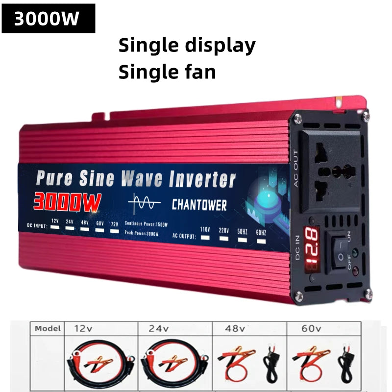 DC To AC Portable Converter Car/Solar Inverter