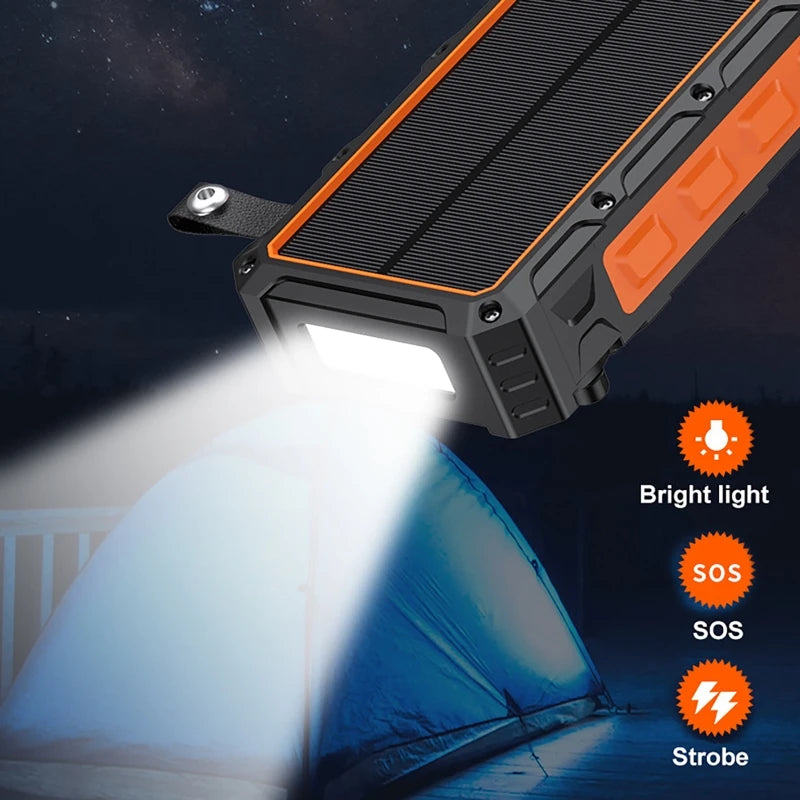 Hand Crank Solar Power Bank/Light