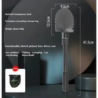 Multifunctional garden shovel for camping,