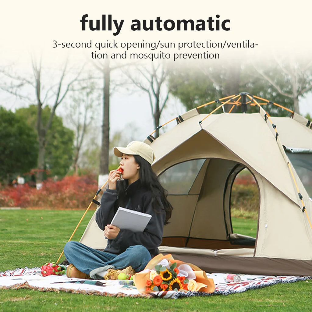 2-4 Person Outdoor Waterproof Folding Tent