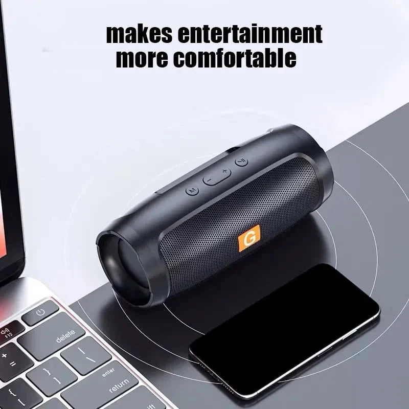 1PC BT Speaker Dual Speaker Stereo Outdoor Portable Subwoofer 50