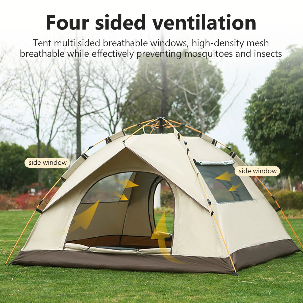 2-4 Person Outdoor Waterproof Folding Tent