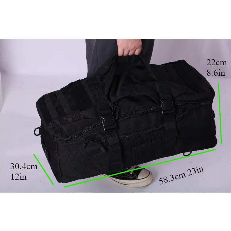 Outdoor Climbing Bag Camping Hiking Large Capacity 45L Double / Single Shoulder