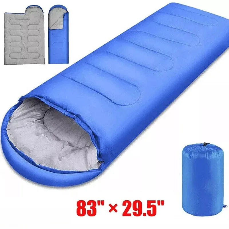 Cotton Sleeping Bags for Adults Cold Weather Camping Hiking