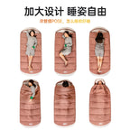 Adult Winter Thickened Cold-Resistant Outdoor Camping Single/Double Sleeping Bag