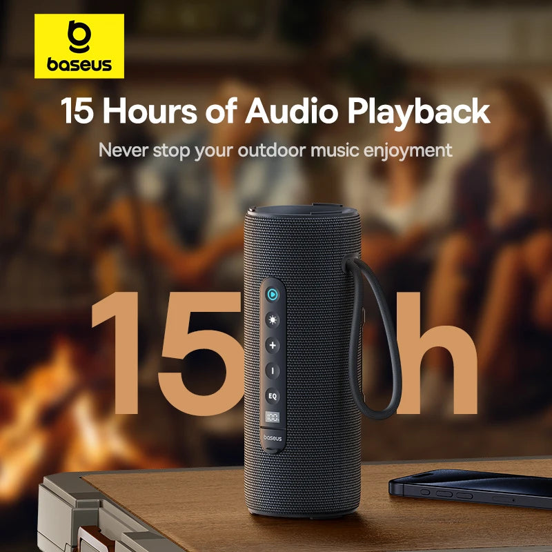 Baseus AeQur 30 Air Portable Wireless Speaker Bluetooth 5.3 TWS Pairing