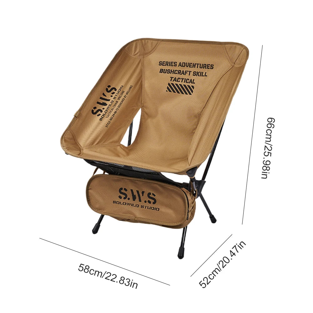 Camping Chairs Kit Ultralight Folding Chair Set With Sunshade