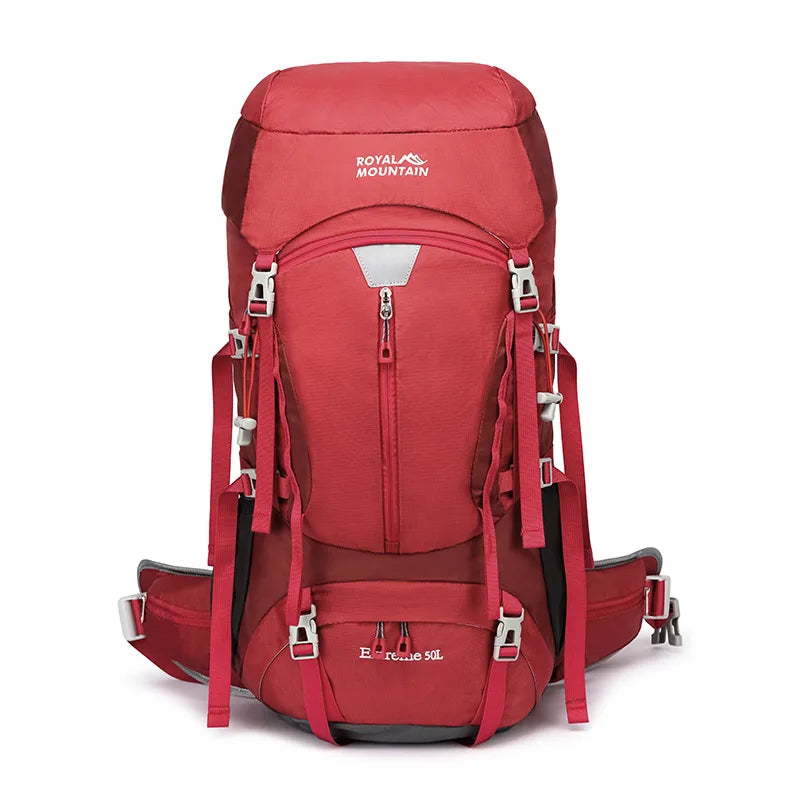 Outdoor Travel Mountaineering Backpack 50L Large Capacity Camping