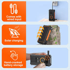Hand Crank Solar Power Bank/Light