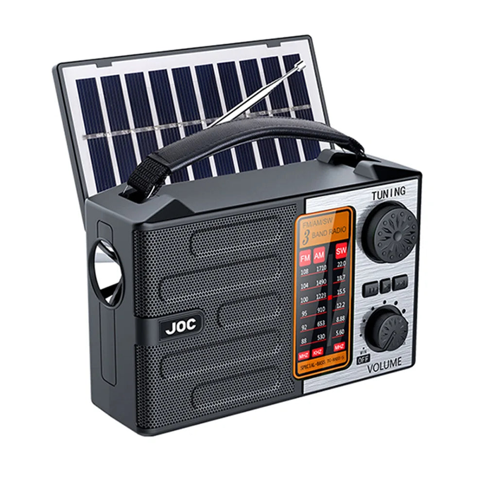 Portable Solar Radio MP3 Player/ Bluetooth Speaker