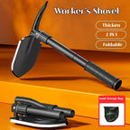 Multifunctional garden shovel for camping,
