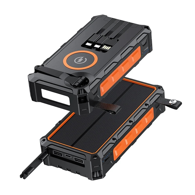 Hand Crank Solar Power Bank/Light