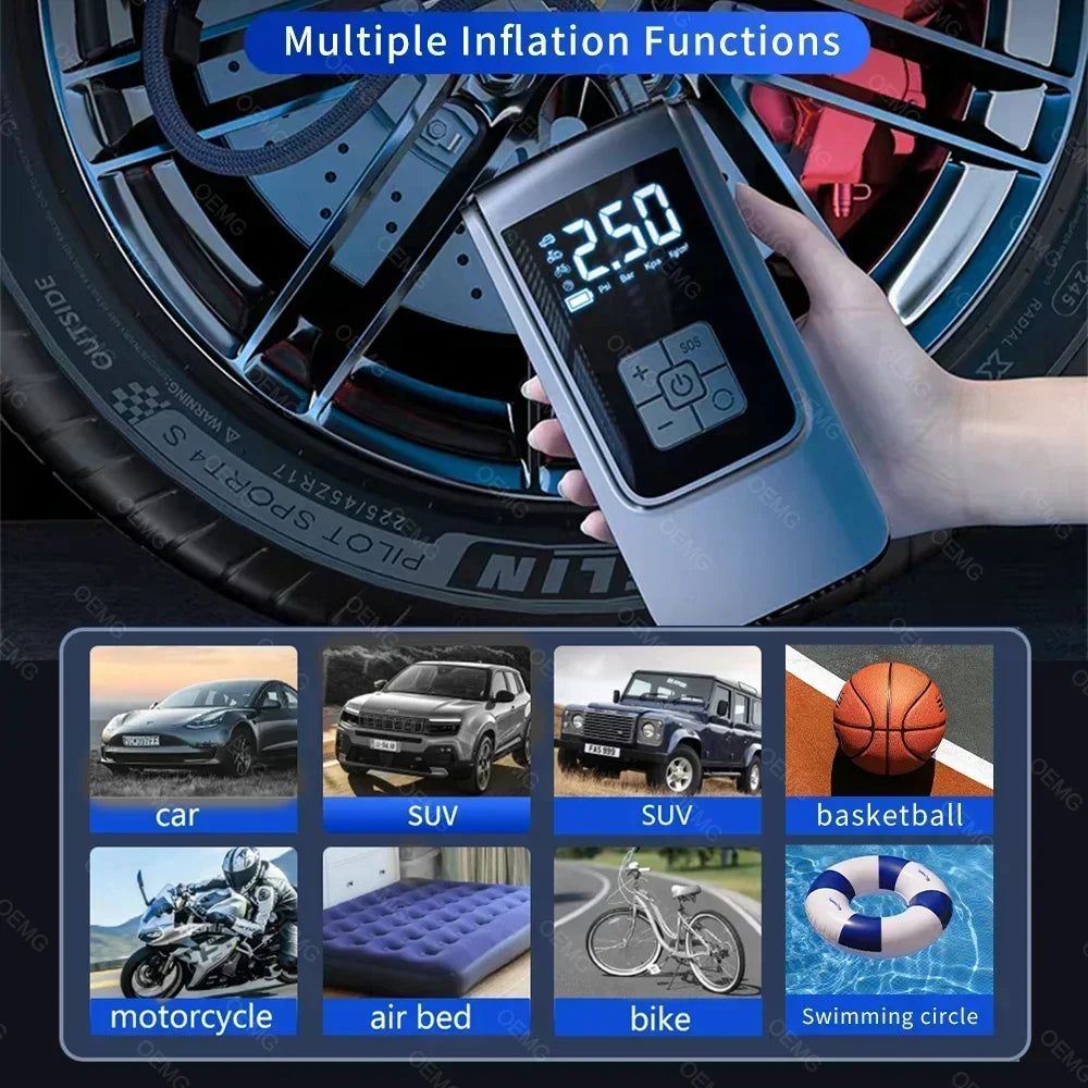 Portable Wireless Air Pump Compressor