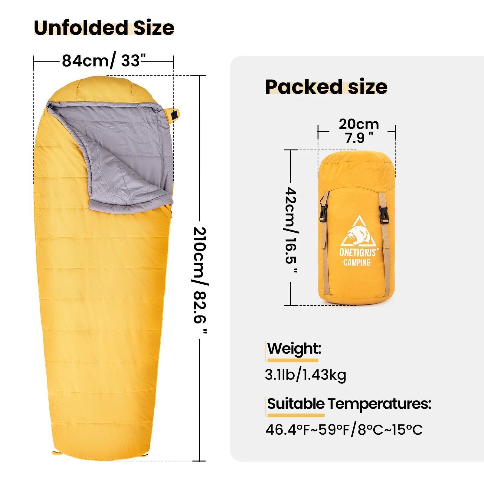 Sleeping Bags Tactical Styled Mummy Sleeping Bag Survival