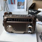 Portable Radio Solar Charging  Receiver/Bluetooth Speaker