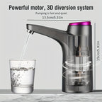 Portable electric water dispenser pump