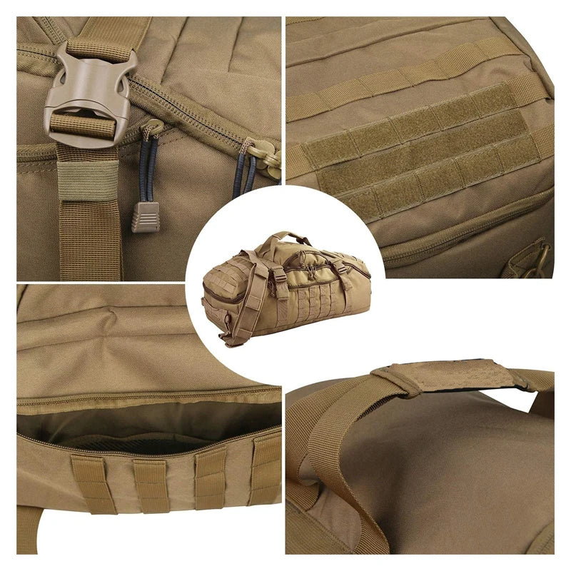 Outdoor Climbing Bag Camping Hiking Large Capacity 45L Double / Single Shoulder