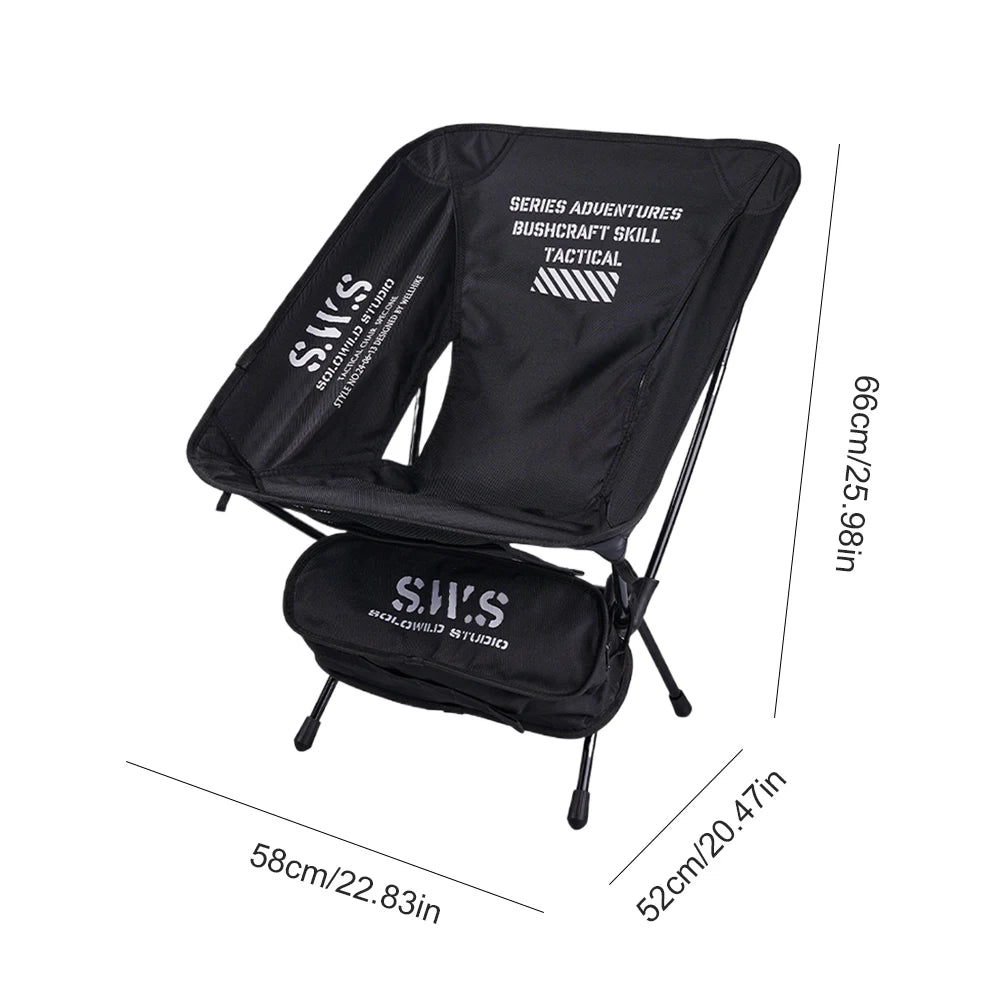 Camping Chairs Kit Ultralight Folding Chair Set With Sunshade