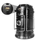 Solar Camping Tent Lamp LED Portable Multifuctional  Flashlight Waterproof