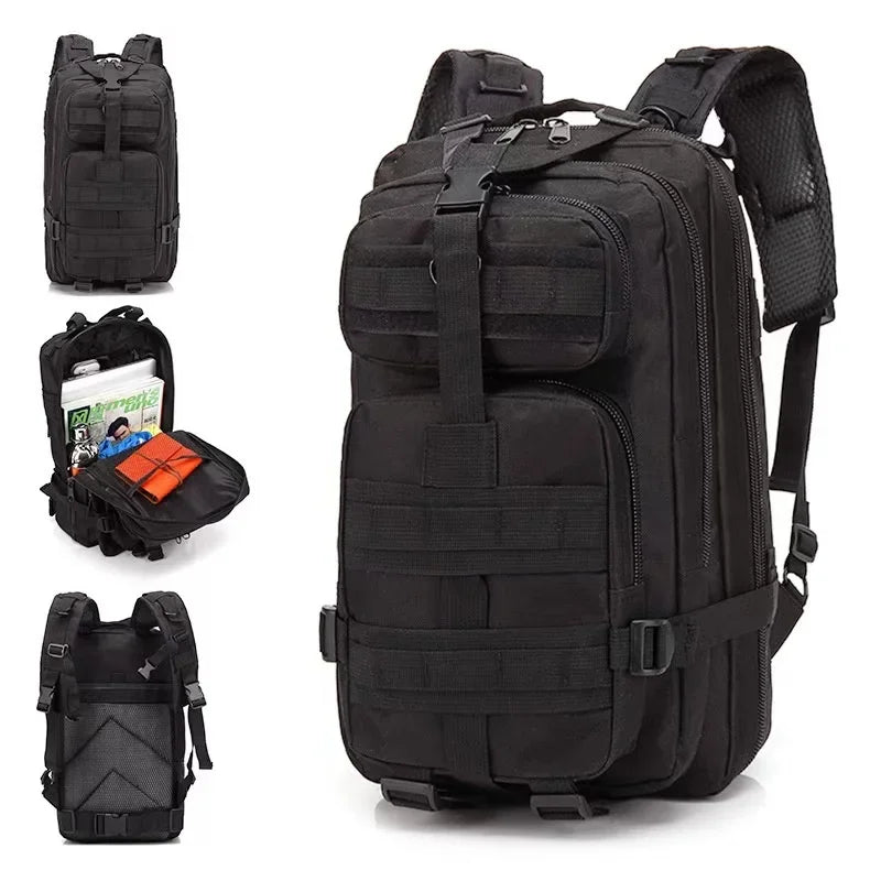 Outdoor hiking backpack, wilderness exploration camping backpack