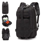 Outdoor hiking backpack, wilderness exploration camping backpack