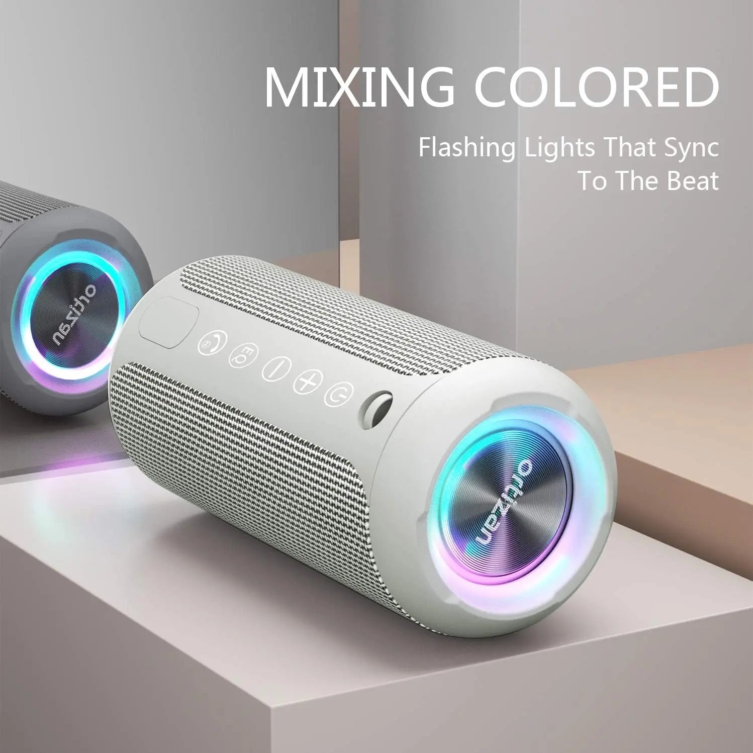 Ortizan X10 Bluetooth Speaker Enhanced Bass Waterproof