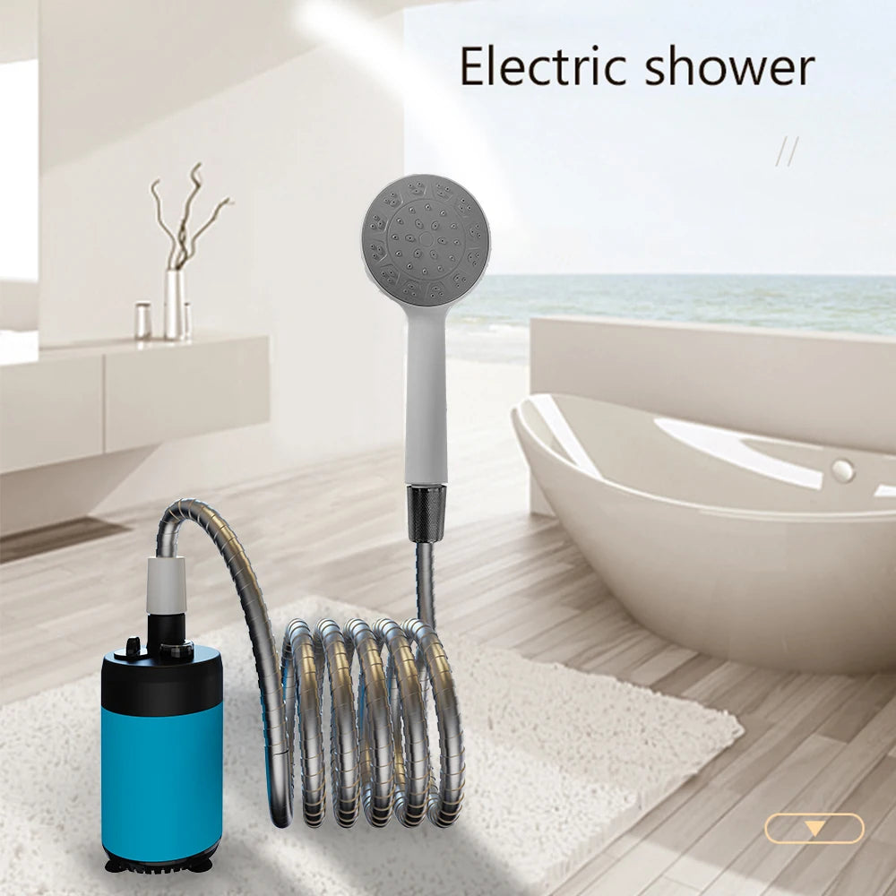 Camping Outdoor Electric Shower Battery Powered
