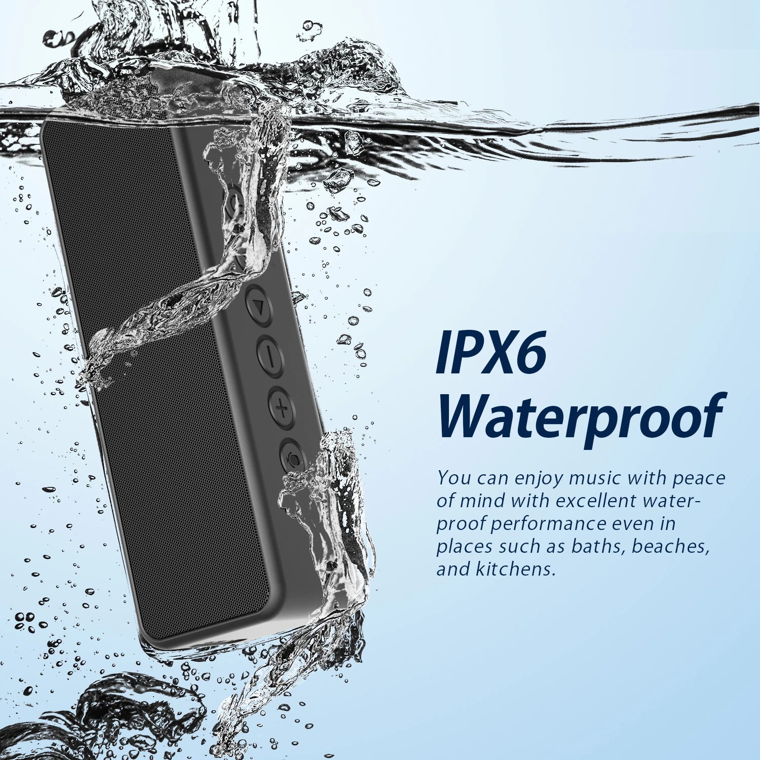 BOGASING M6 Portable Bluetooth Speaker 30W Wireless 5.0 Waterproof