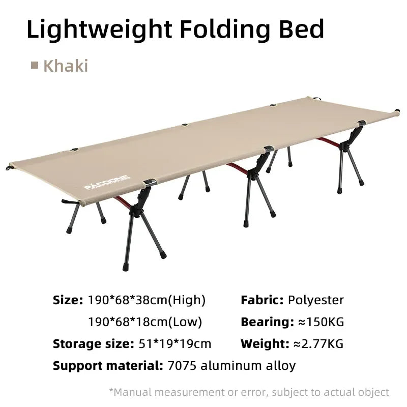Camping Cot Folding Camping Bed