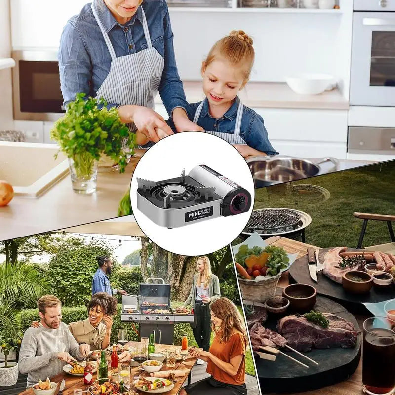 Portable outdoor mini stove