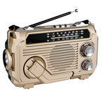 Portable Radio Solar Charging  Receiver/Bluetooth Speaker