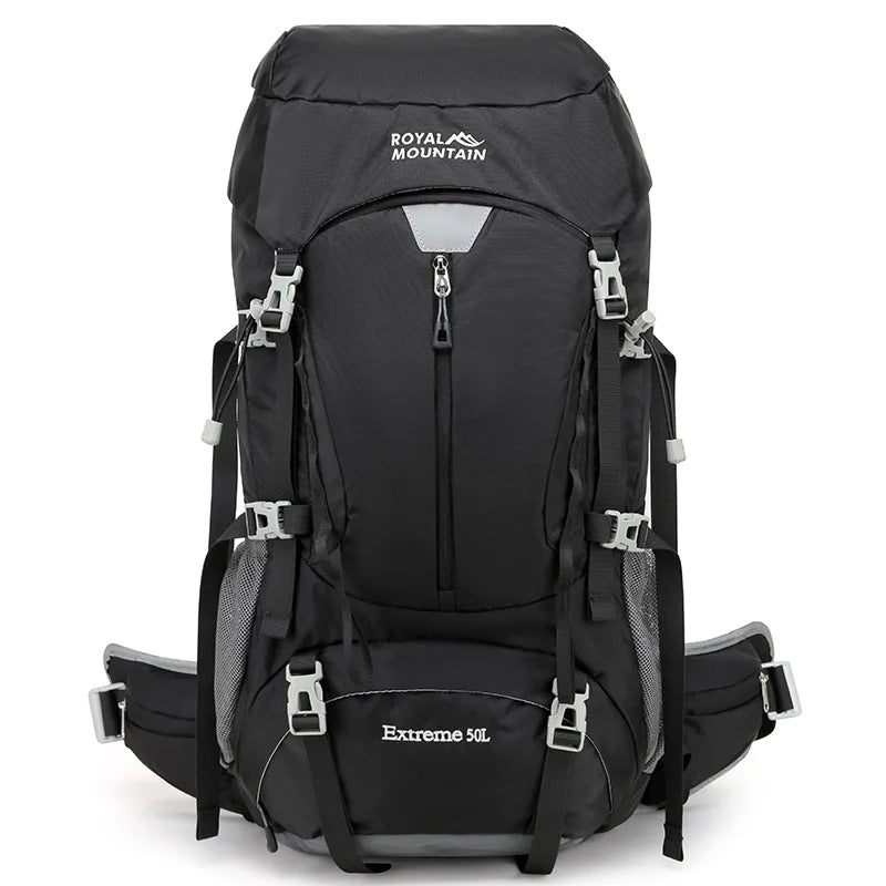 Outdoor Travel Mountaineering Backpack 50L Large Capacity Camping