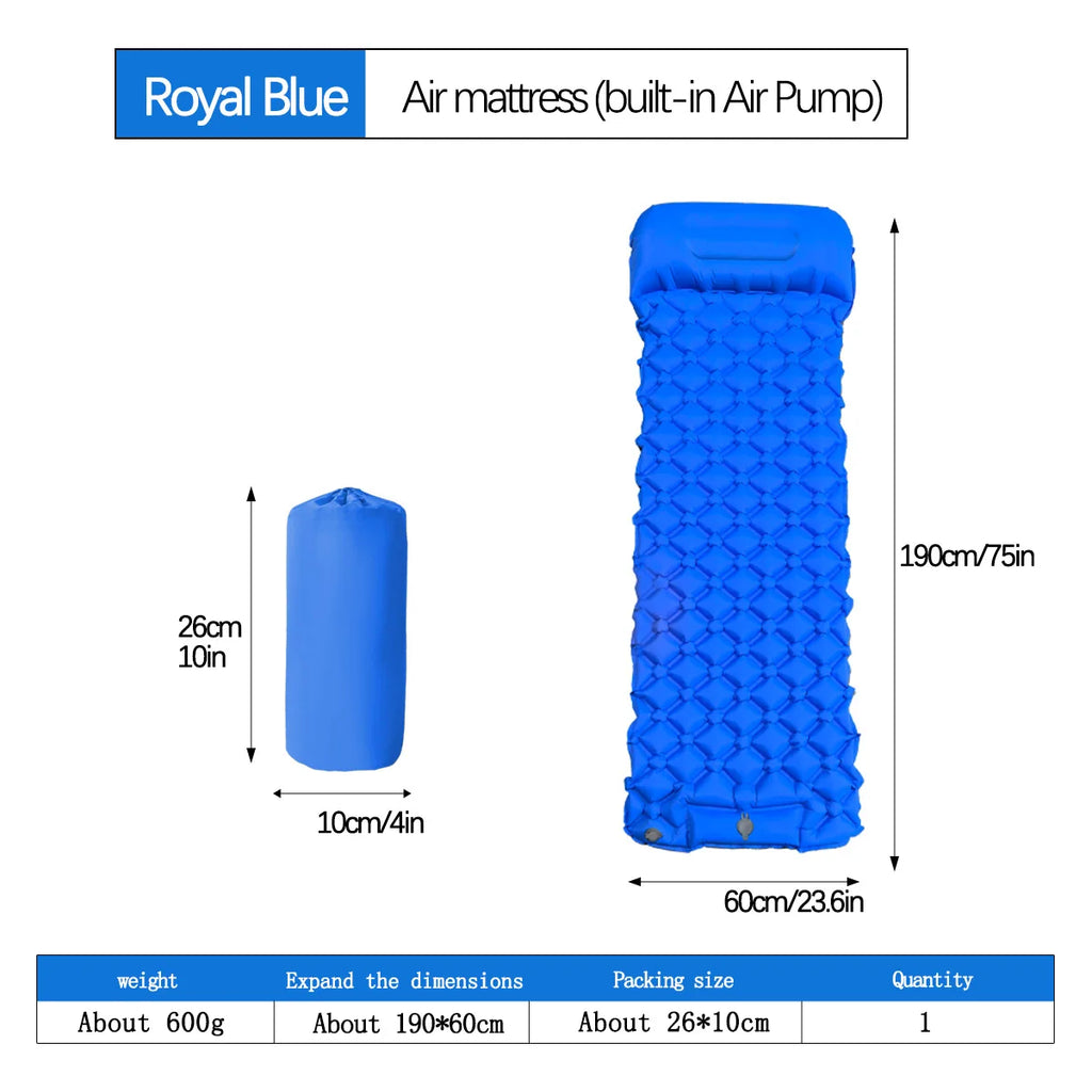 Sleeping Pad for Camping - Ultralight Air Mattress