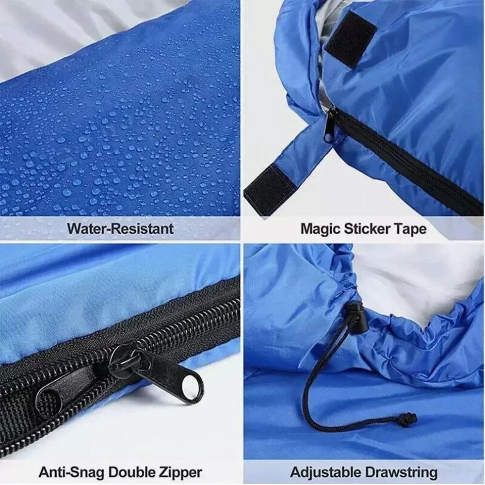 Cotton Sleeping Bags for Adults Cold Weather Camping Hiking