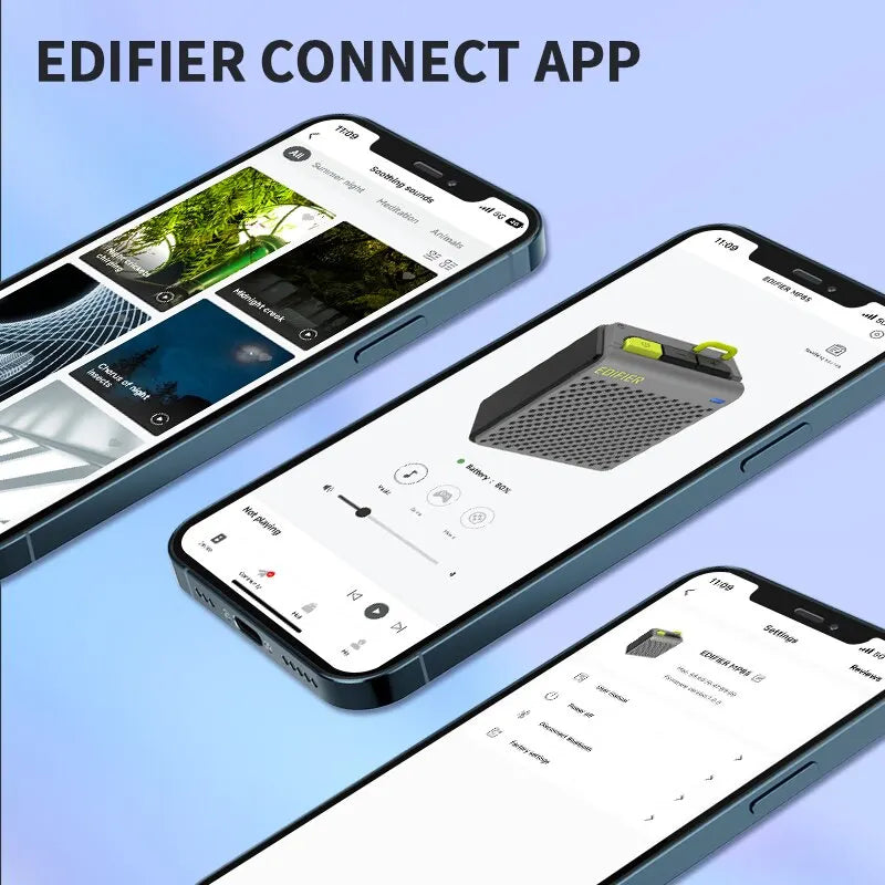 Edifier MP85 Portable Bluetooth Speakers Camping 8H Playback Waterproof
