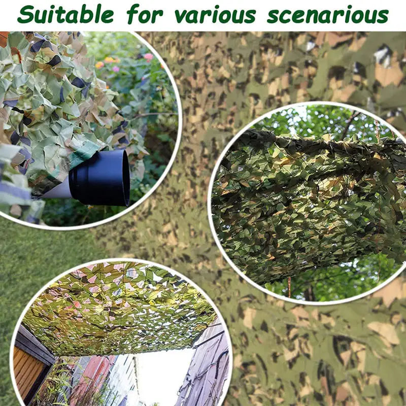 Camo Netting Camouflage Net Bulk Roll Sunshade Mesh